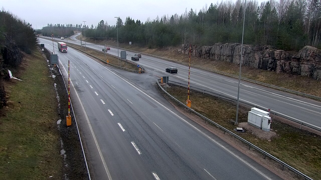 Weather Camera Image Road 1 Lohja, Tervakorpi, puomi länsi, Lohja, Uusimaa