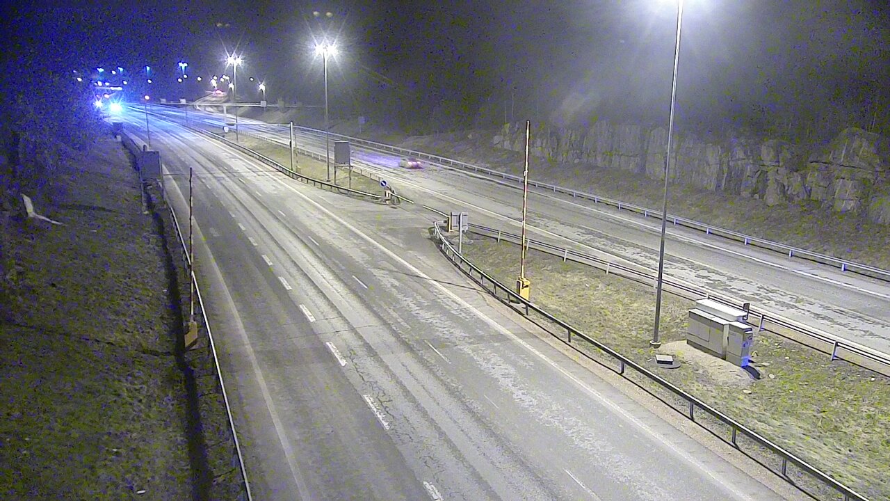 Kelikamerat Kuva Tie 1 Lohja, Tervakorpi, puomi länsi, Lohja, Uusimaa