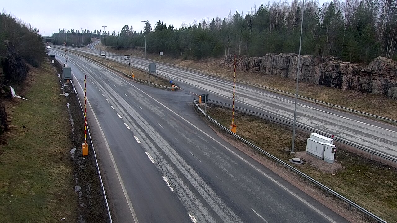 Weather Camera Image Road 1 Lohja, Tervakorpi, puomi länsi, Lohja, Uusimaa