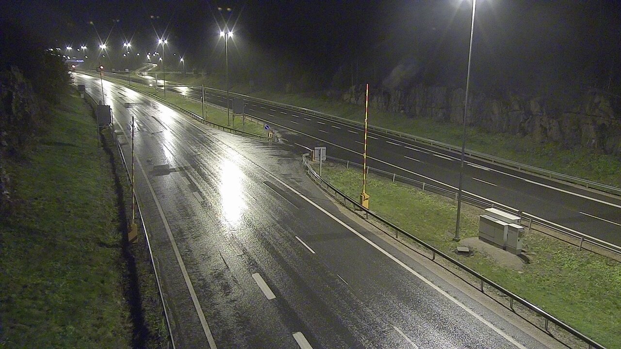 Kelikamerat Kuva Tie 1 Lohja, Tervakorpi, puomi länsi, Lohja, Uusimaa