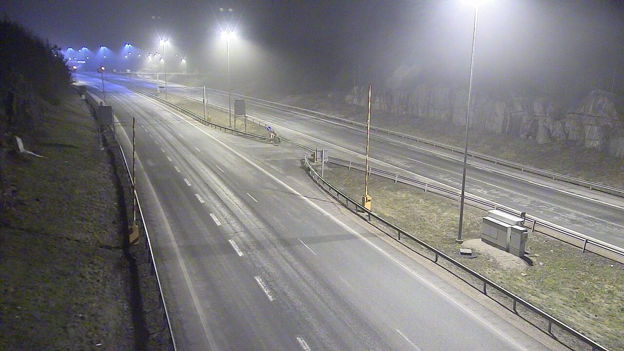 Kelikamerat Kuva Tie 1 Lohja, Tervakorpi, puomi länsi, Lohja, Uusimaa