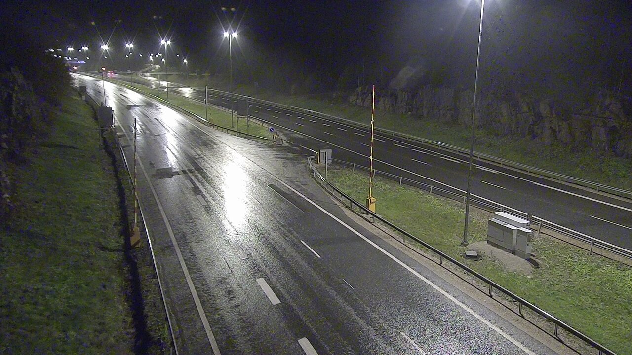 Kelikamerat Kuva Tie 1 Lohja, Tervakorpi, puomi länsi, Lohja, Uusimaa