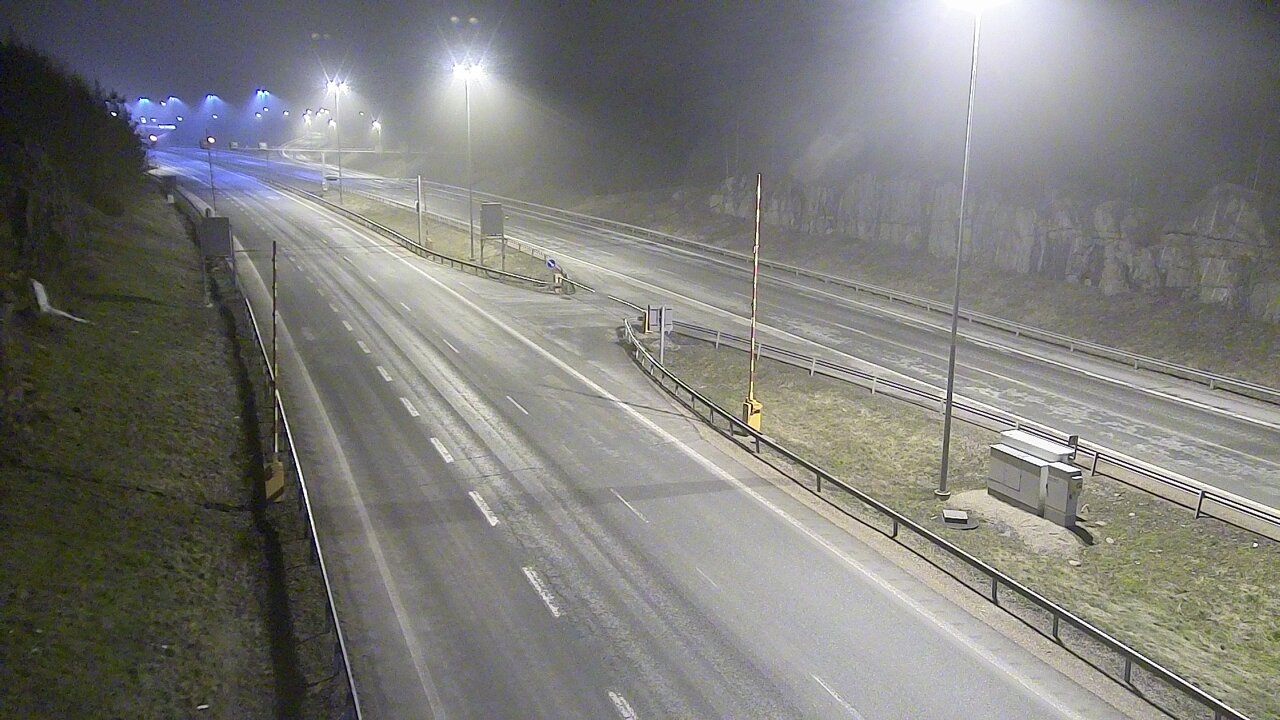 Kelikamerat Kuva Tie 1 Lohja, Tervakorpi, puomi länsi, Lohja, Uusimaa