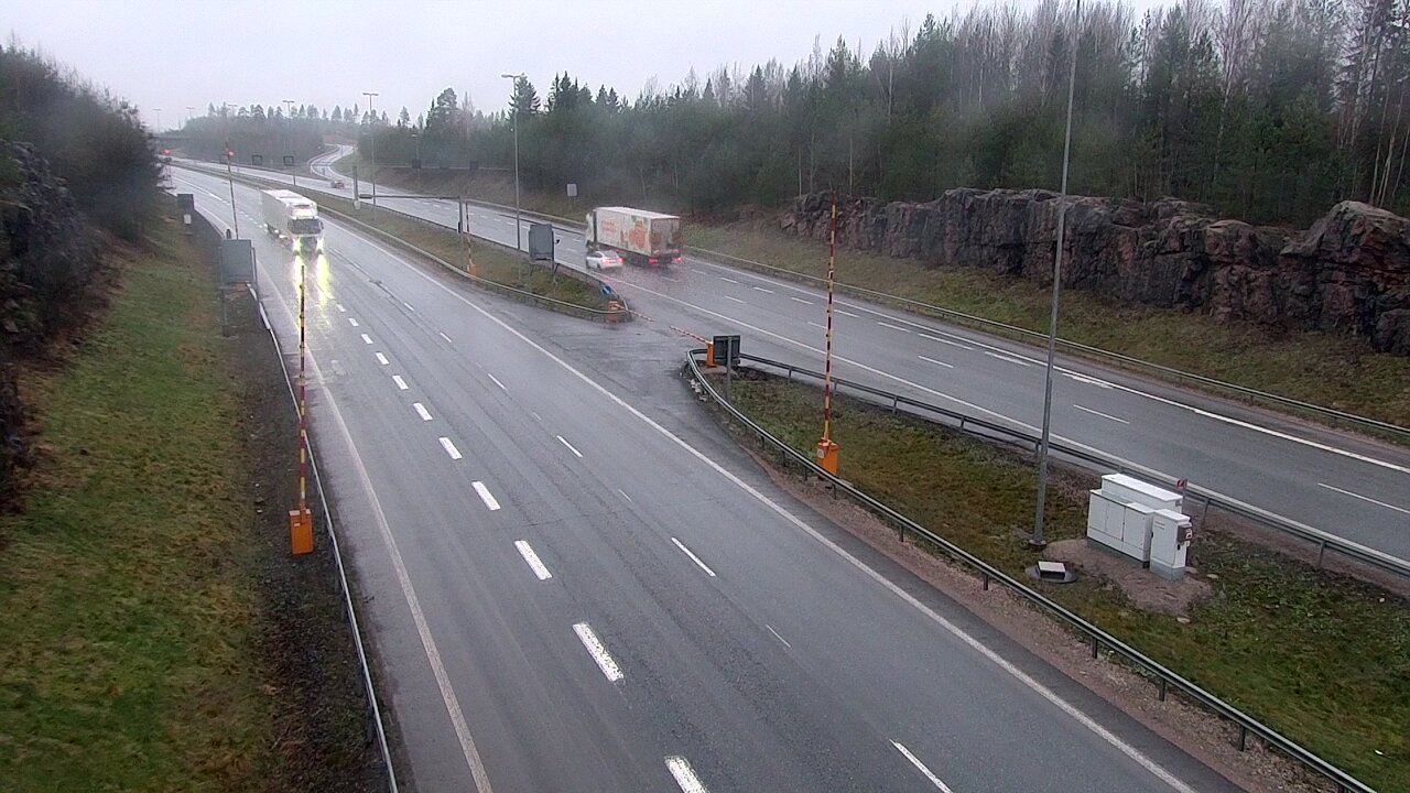 Weather Camera Image Road 1 Lohja, Tervakorpi, puomi länsi, Lohja, Uusimaa