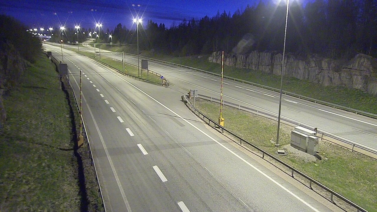 Weather Camera Image Väg 1 Lojo, Tervakorpi, puomi länsi, Lohja, Uusimaa