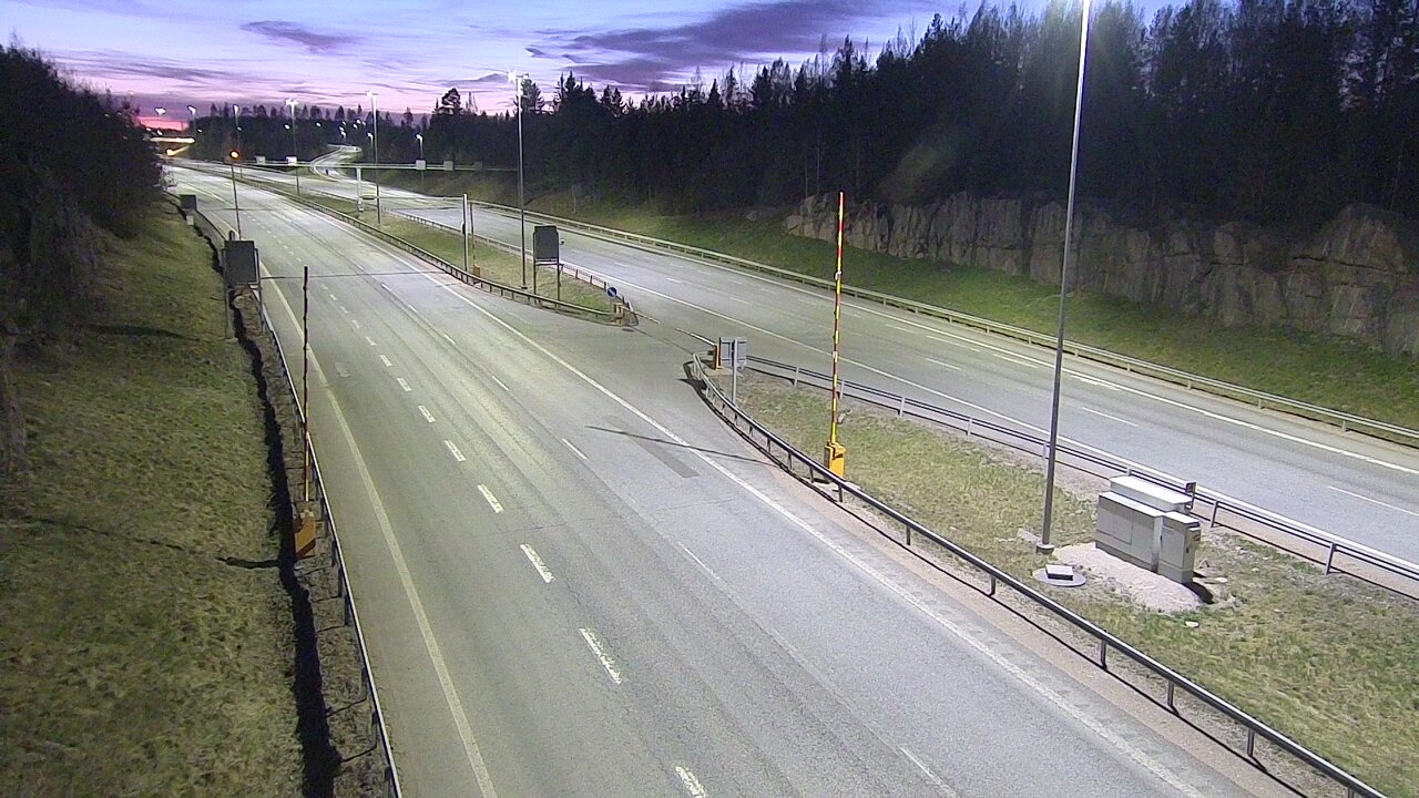 Weather Camera Image Road 1 Lohja, Tervakorpi, puomi länsi, Lohja, Uusimaa