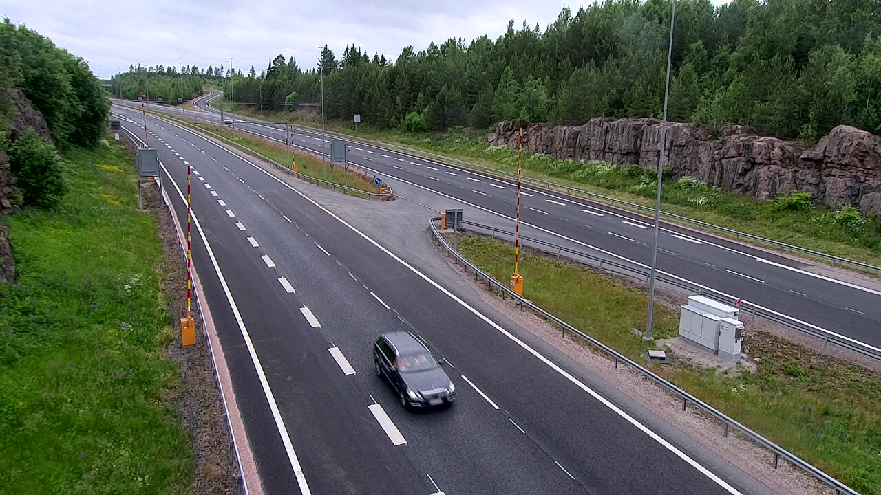 Weather Camera Image Road 1 Lohja, Tervakorpi, puomi länsi, Lohja, Uusimaa