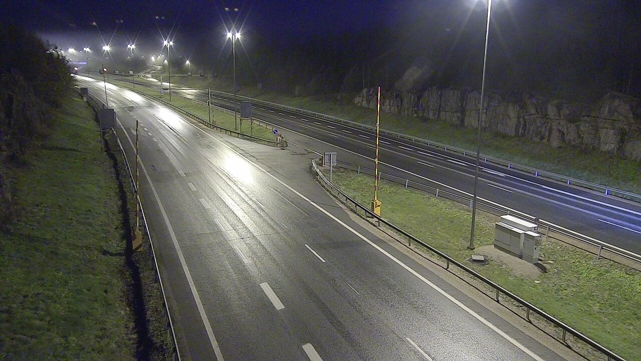 Kelikamerat Kuva Tie 1 Lohja, Tervakorpi, puomi länsi, Lohja, Uusimaa