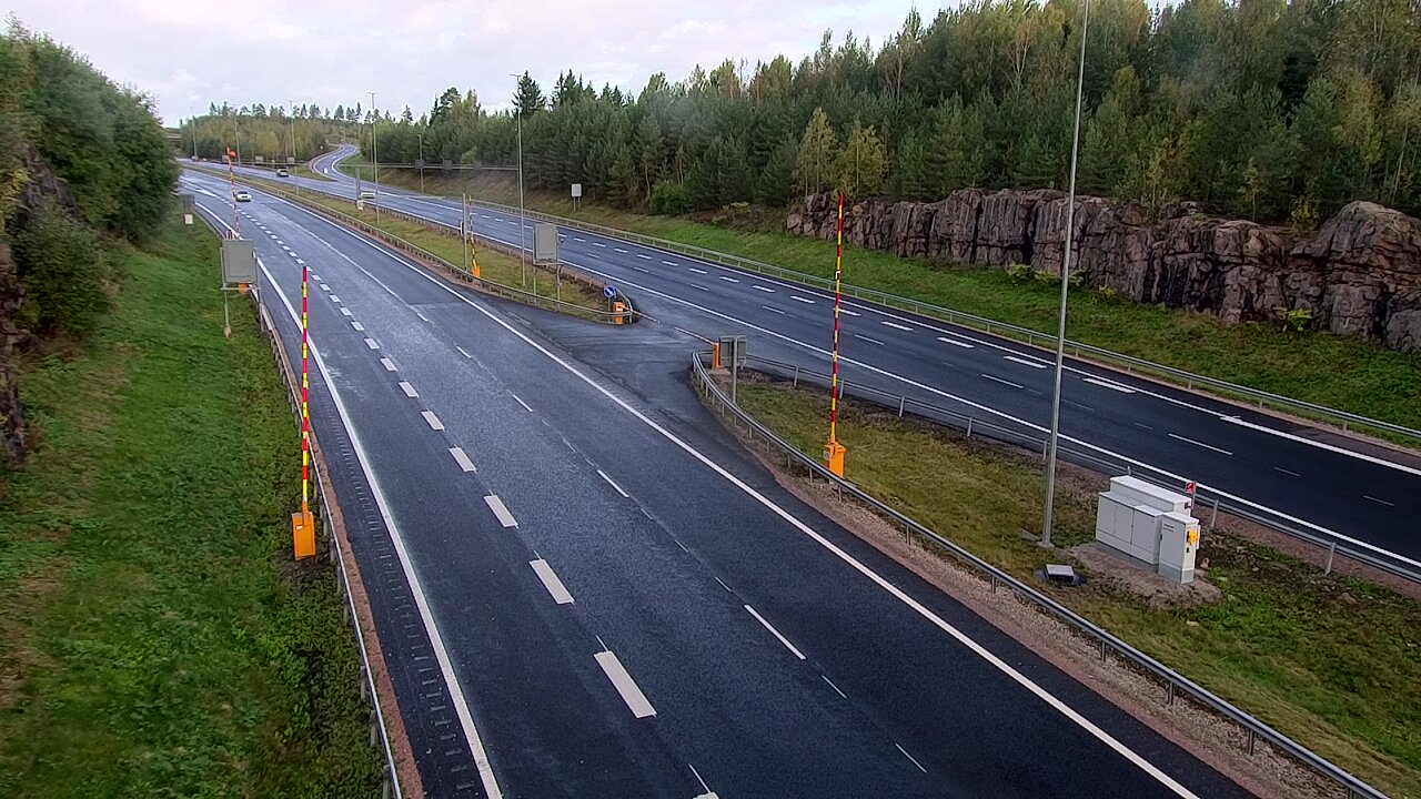 Weather Camera Image Road 1 Lohja, Tervakorpi, puomi länsi, Lohja, Uusimaa