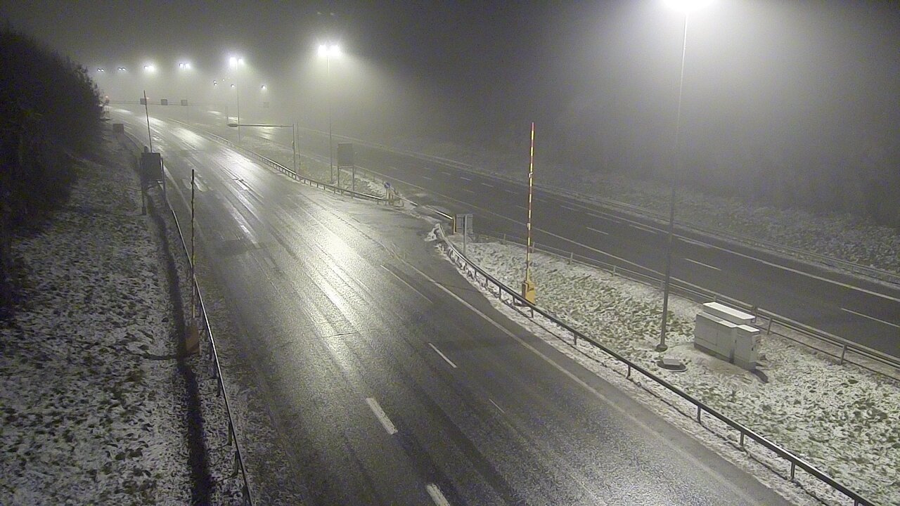 Kelikamerat Kuva Tie 1 Lohja, Tervakorpi, puomi länsi, Lohja, Uusimaa