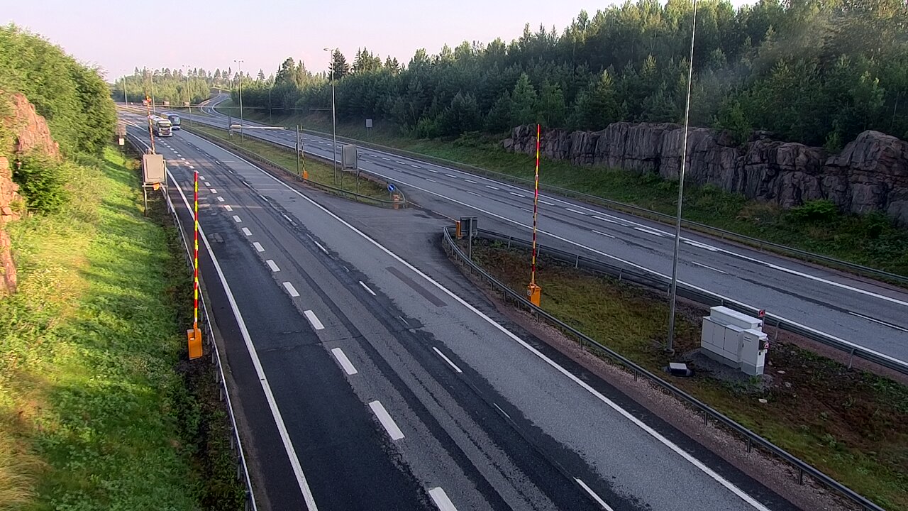 Weather Camera Image Road 1 Lohja, Tervakorpi, puomi länsi, Lohja, Uusimaa