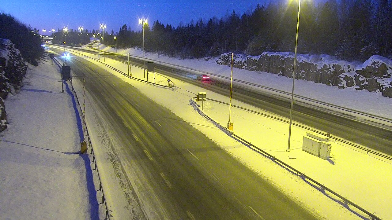 Weather Camera Image Road 1 Lohja, Tervakorpi, puomi länsi, Lohja, Uusimaa