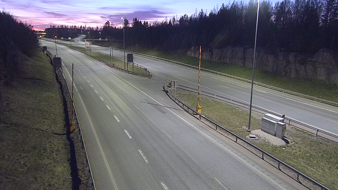 Weather Camera Image Road 1 Lohja, Tervakorpi, puomi länsi, Lohja, Uusimaa