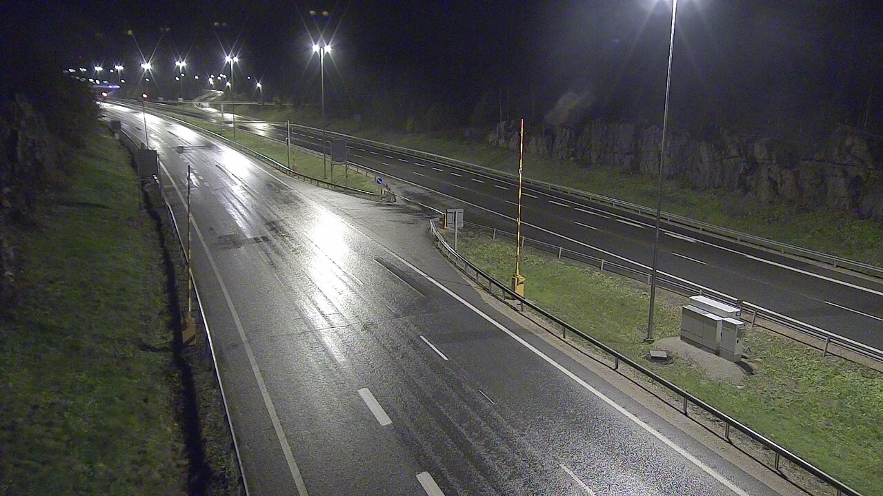 Kelikamerat Kuva Tie 1 Lohja, Tervakorpi, puomi länsi, Lohja, Uusimaa