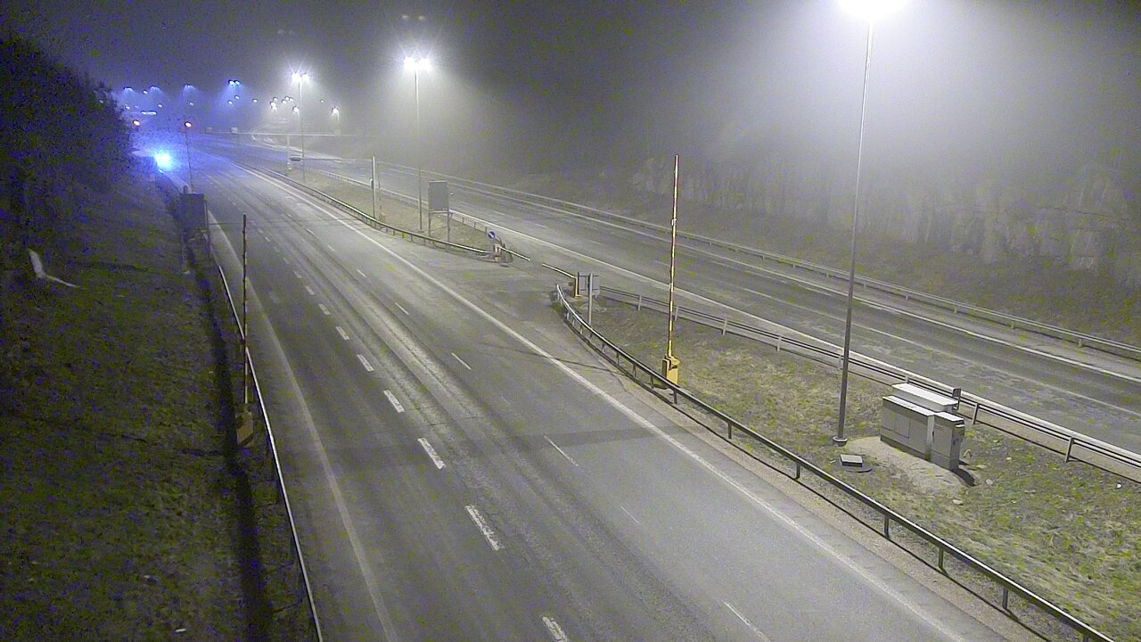 Kelikamerat Kuva Tie 1 Lohja, Tervakorpi, puomi länsi, Lohja, Uusimaa