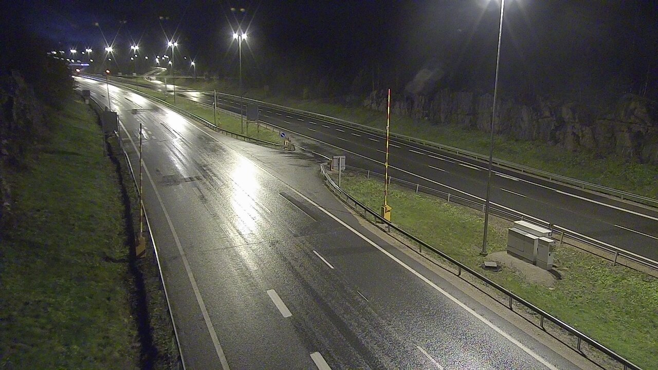 Kelikamerat Kuva Tie 1 Lohja, Tervakorpi, puomi länsi, Lohja, Uusimaa