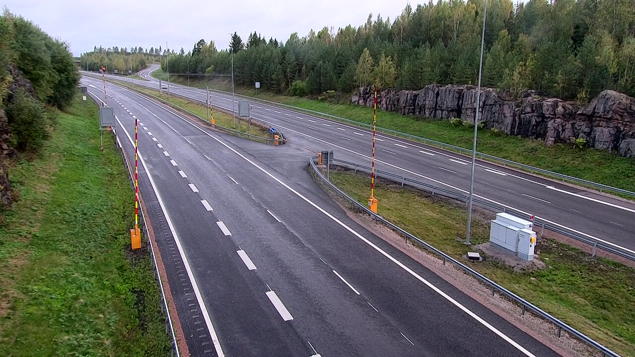 Weather Camera Image Road 1 Lohja, Tervakorpi, puomi länsi, Lohja, Uusimaa