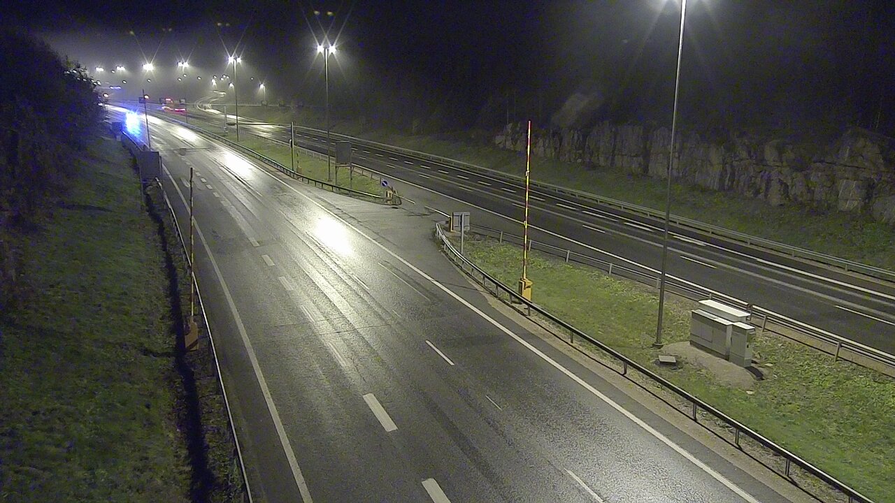 Kelikamerat Kuva Tie 1 Lohja, Tervakorpi, puomi länsi, Lohja, Uusimaa