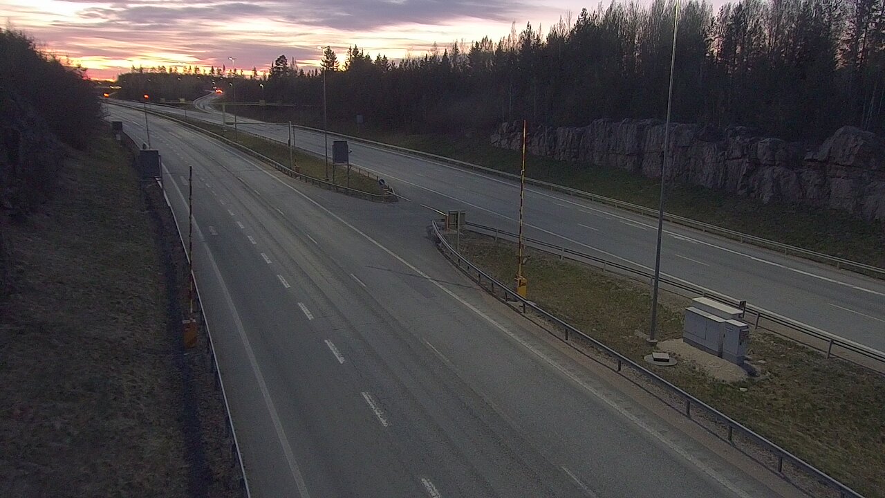 Weather Camera Image Road 1 Lohja, Tervakorpi, puomi länsi, Lohja, Uusimaa