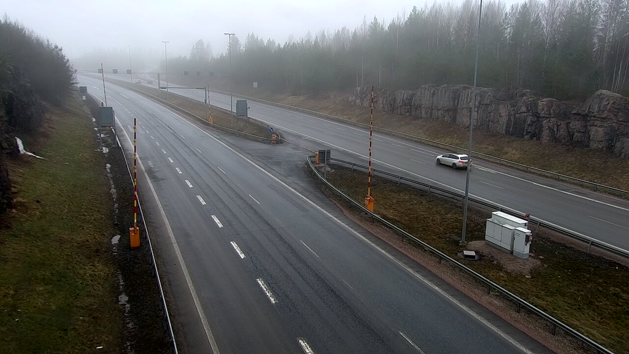 Weather Camera Image Road 1 Lohja, Tervakorpi, puomi länsi, Lohja, Uusimaa