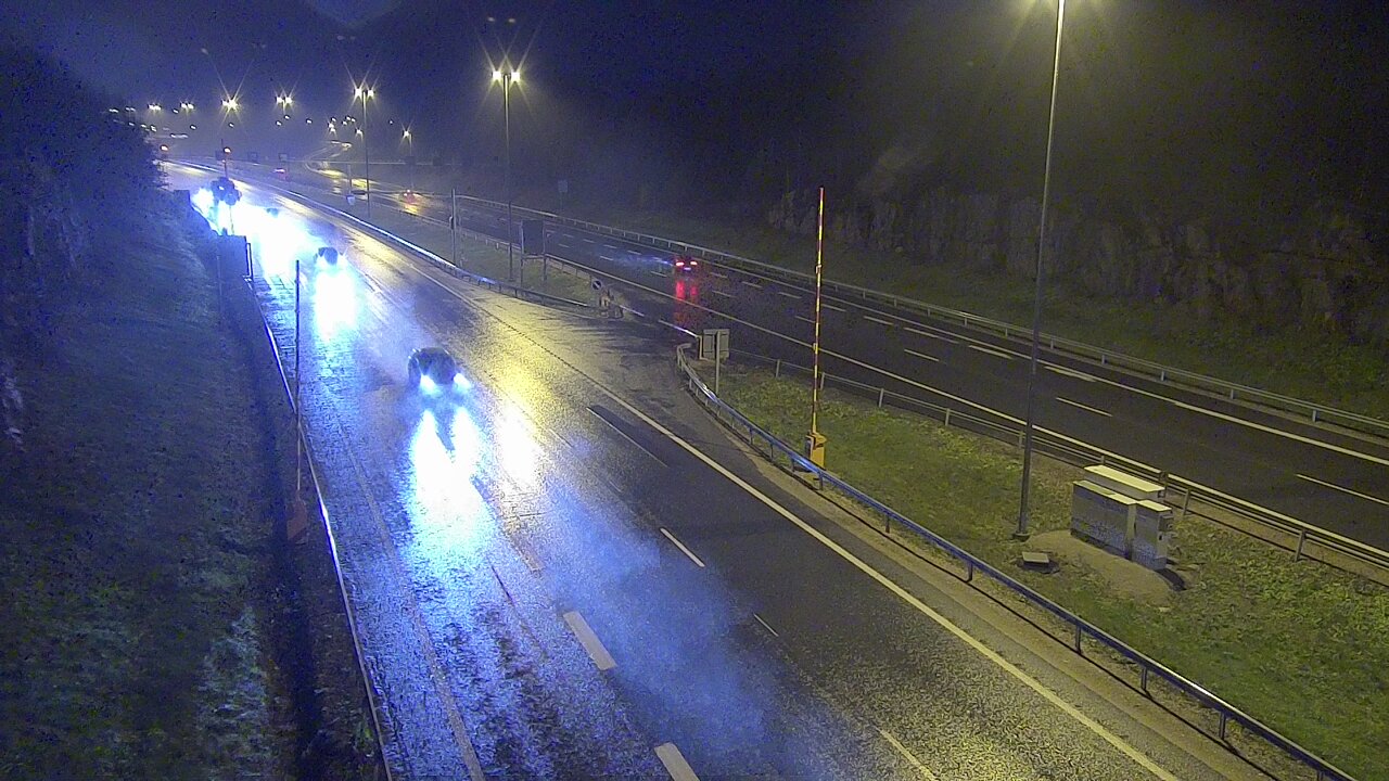 Kelikamerat Kuva Tie 1 Lohja, Tervakorpi, puomi länsi, Lohja, Uusimaa