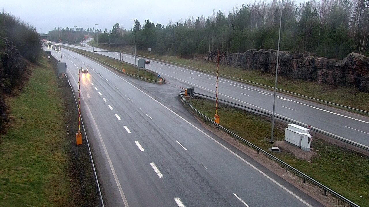 Weather Camera Image Road 1 Lohja, Tervakorpi, puomi länsi, Lohja, Uusimaa