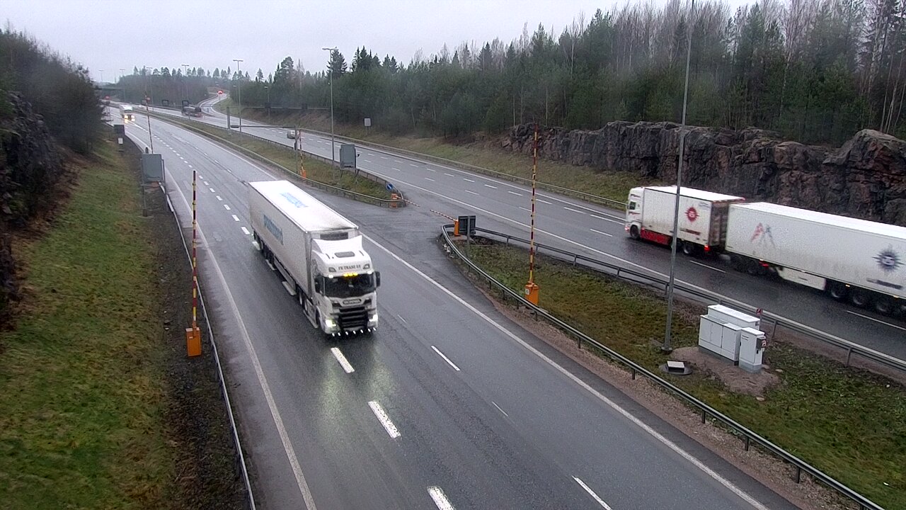 Weather Camera Image Road 1 Lohja, Tervakorpi, puomi länsi, Lohja, Uusimaa