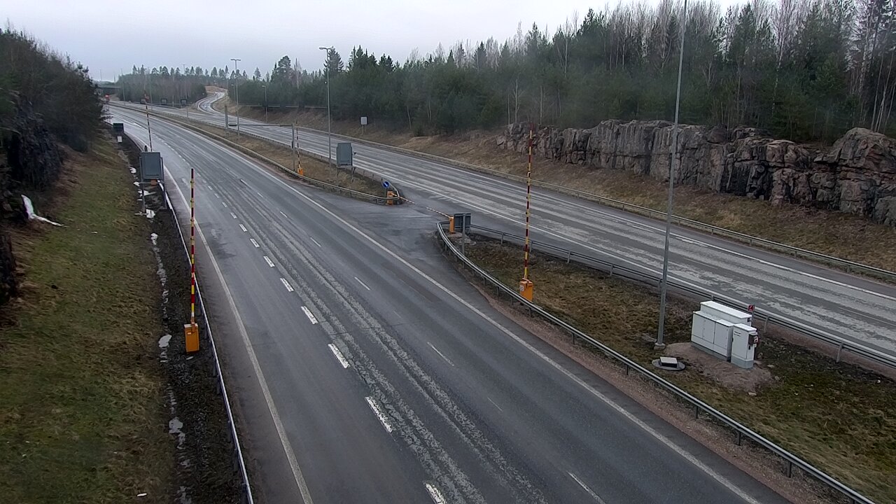 Weather Camera Image Road 1 Lohja, Tervakorpi, puomi länsi, Lohja, Uusimaa