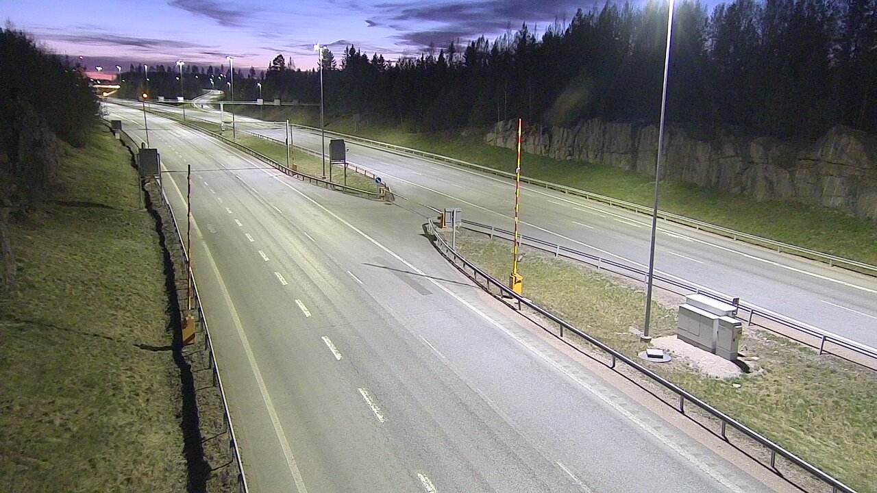 Weather Camera Image Road 1 Lohja, Tervakorpi, puomi länsi, Lohja, Uusimaa