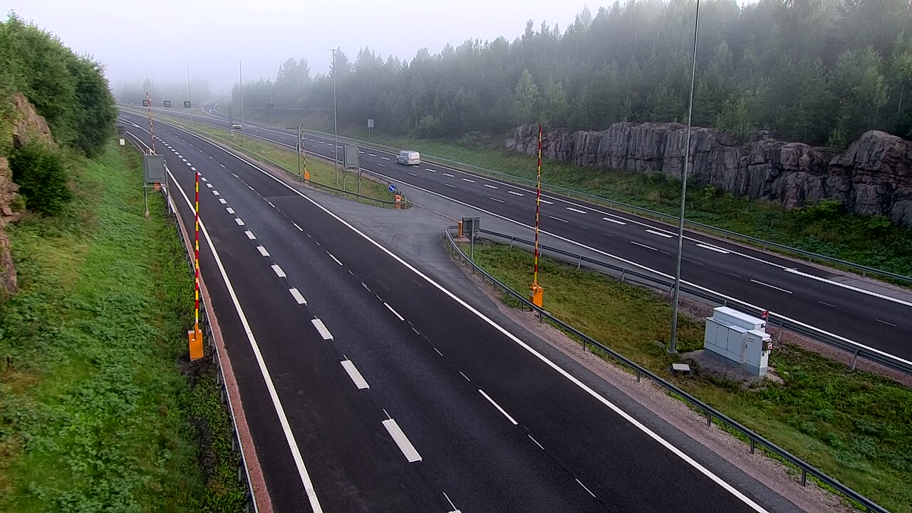 Weather Camera Image Road 1 Lohja, Tervakorpi, puomi länsi, Lohja, Uusimaa