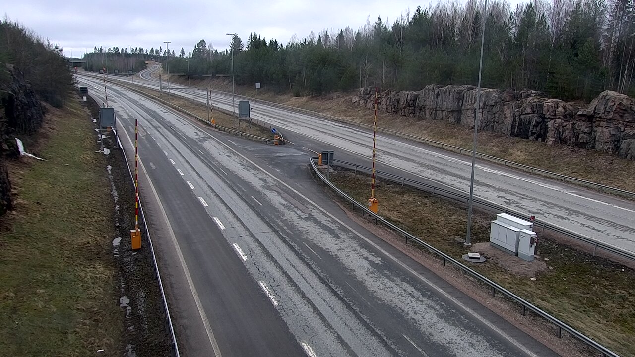 Weather Camera Image Road 1 Lohja, Tervakorpi, puomi länsi, Lohja, Uusimaa