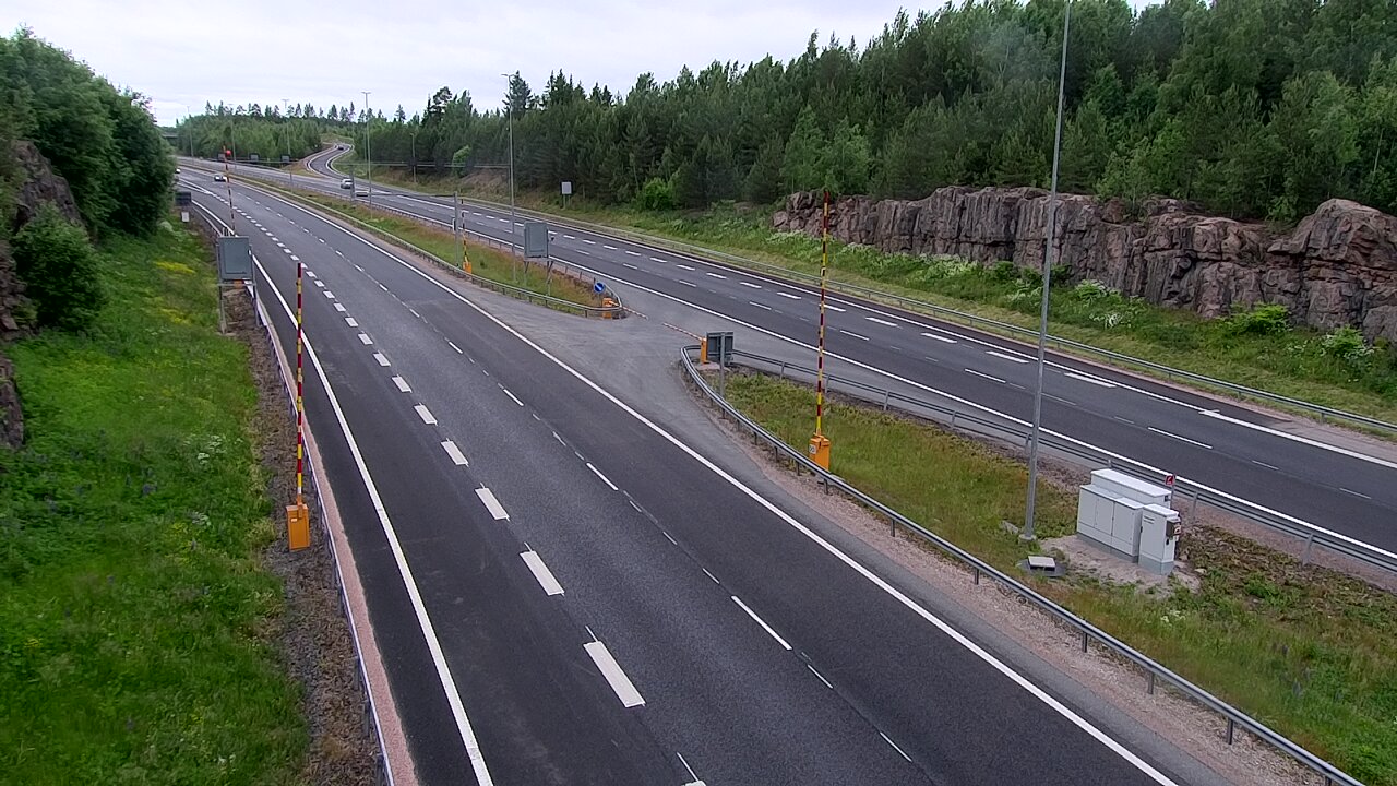 Weather Camera Image Road 1 Lohja, Tervakorpi, puomi länsi, Lohja, Uusimaa