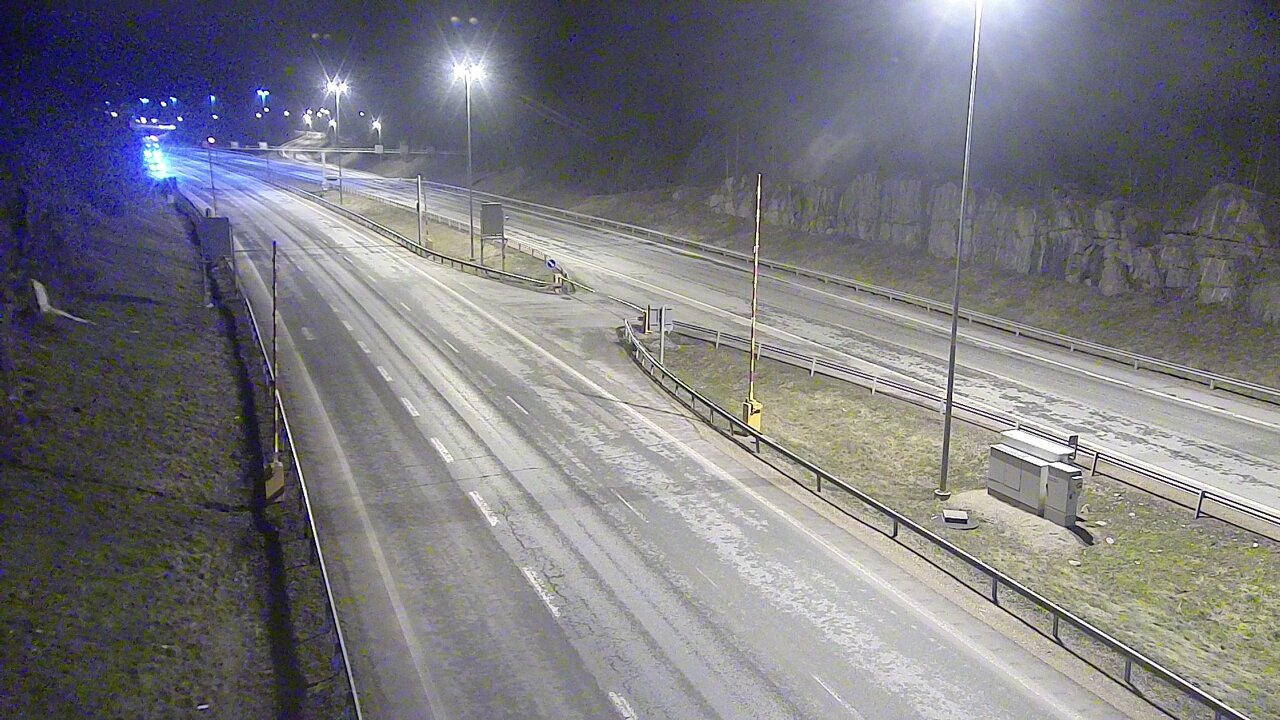 Kelikamerat Kuva Tie 1 Lohja, Tervakorpi, puomi länsi, Lohja, Uusimaa