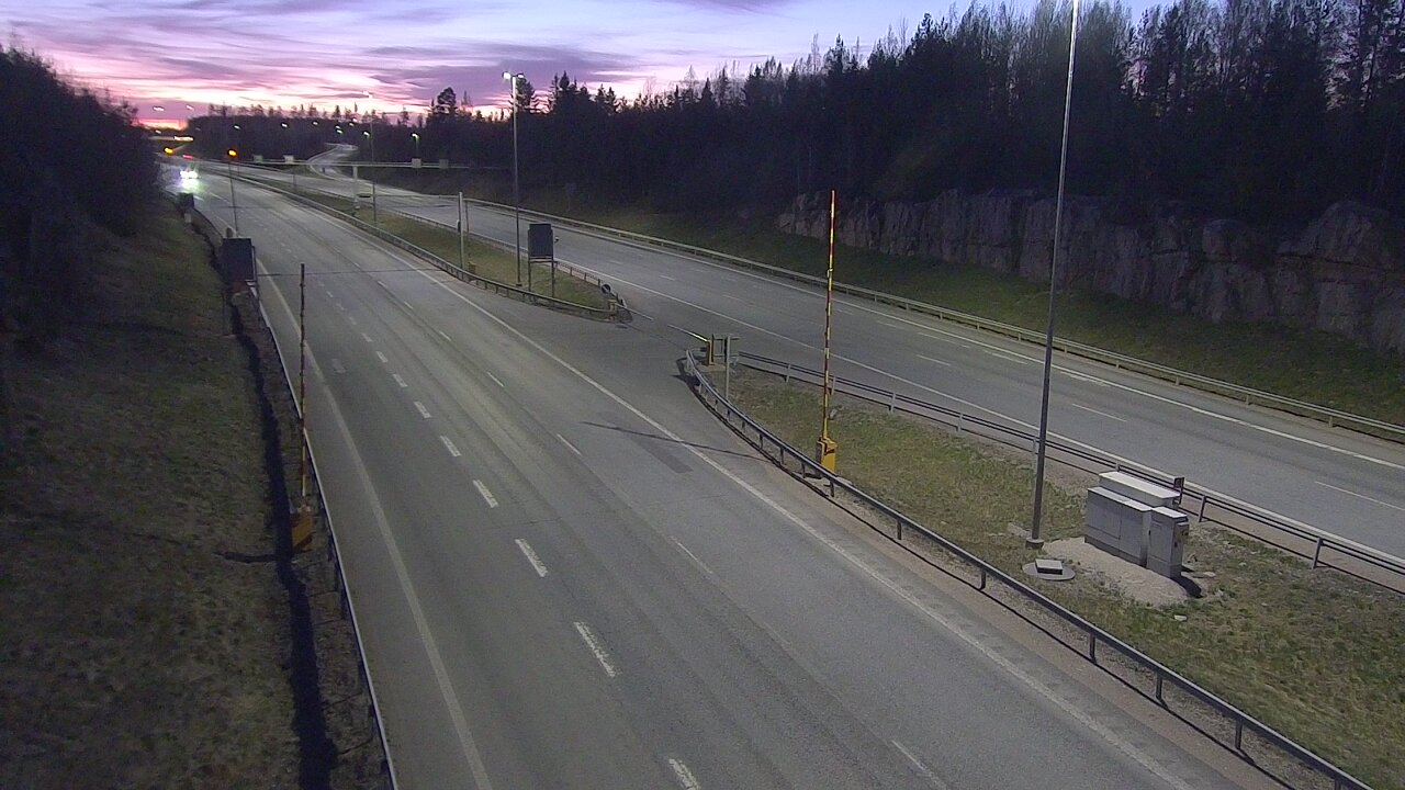 Weather Camera Image Road 1 Lohja, Tervakorpi, puomi länsi, Lohja, Uusimaa