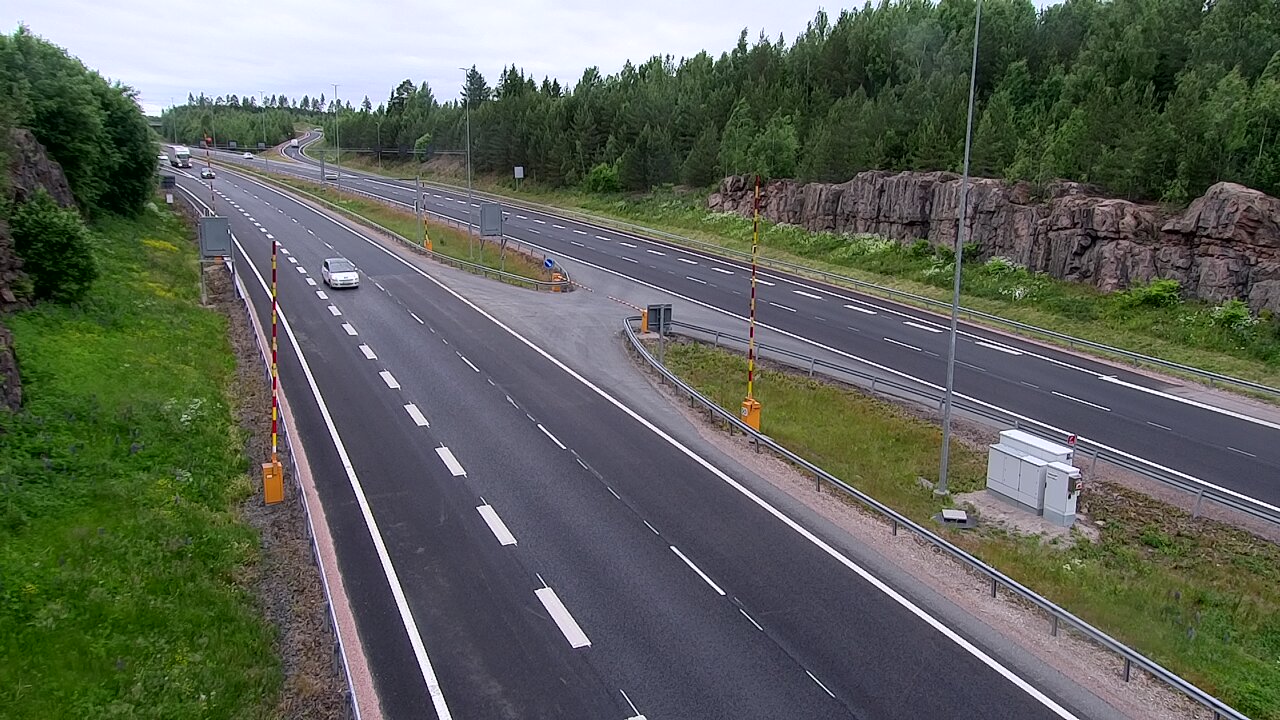 Weather Camera Image Road 1 Lohja, Tervakorpi, puomi länsi, Lohja, Uusimaa