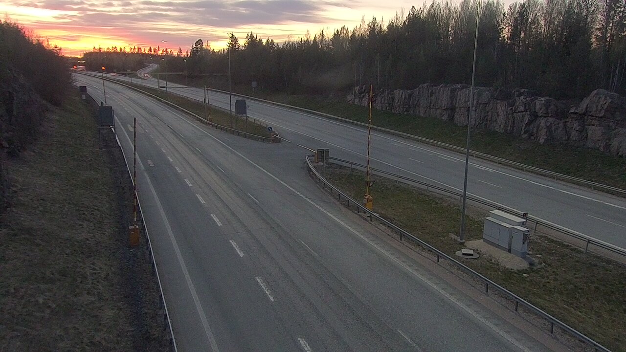 Weather Camera Image Road 1 Lohja, Tervakorpi, puomi länsi, Lohja, Uusimaa