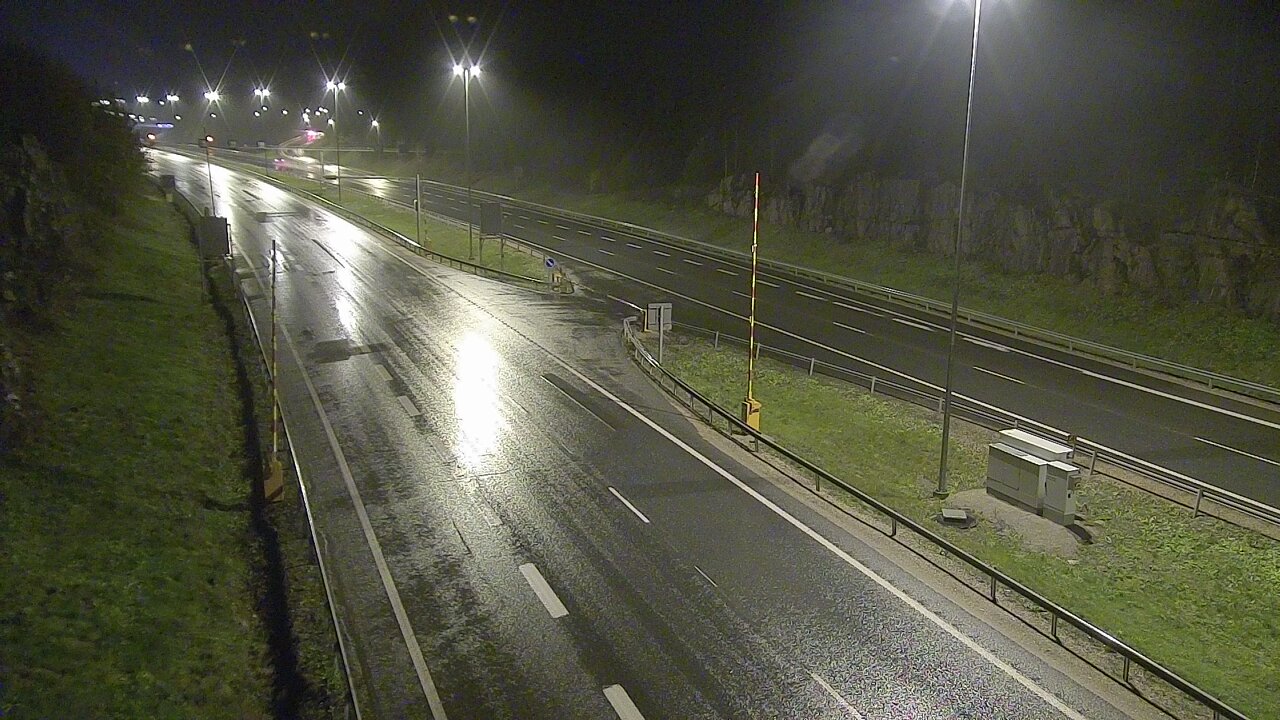 Kelikamerat Kuva Tie 1 Lohja, Tervakorpi, puomi länsi, Lohja, Uusimaa