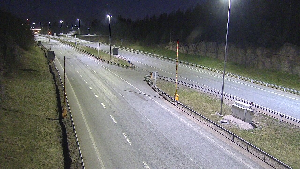 Weather Camera Image Road 1 Lohja, Tervakorpi, puomi länsi, Lohja, Uusimaa