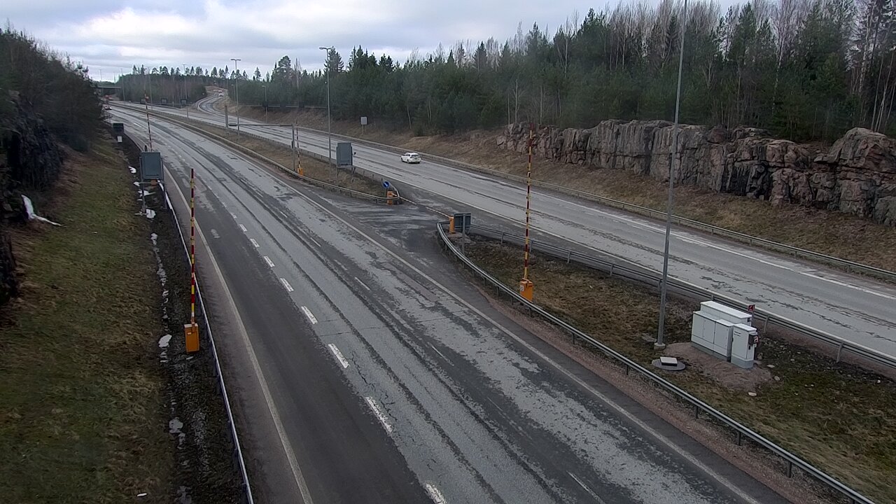 Weather Camera Image Road 1 Lohja, Tervakorpi, puomi länsi, Lohja, Uusimaa