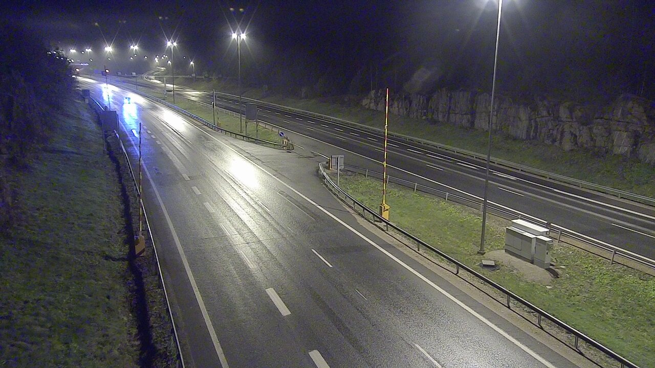 Kelikamerat Kuva Tie 1 Lohja, Tervakorpi, puomi länsi, Lohja, Uusimaa