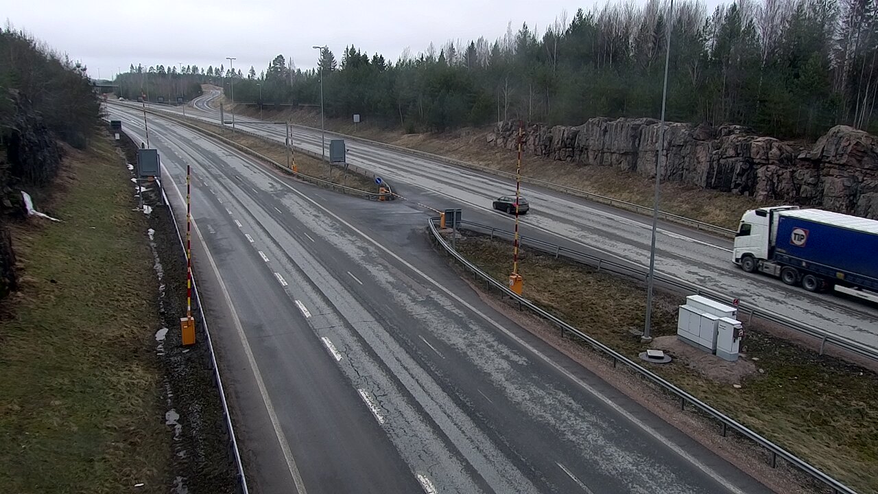 Weather Camera Image Road 1 Lohja, Tervakorpi, puomi länsi, Lohja, Uusimaa