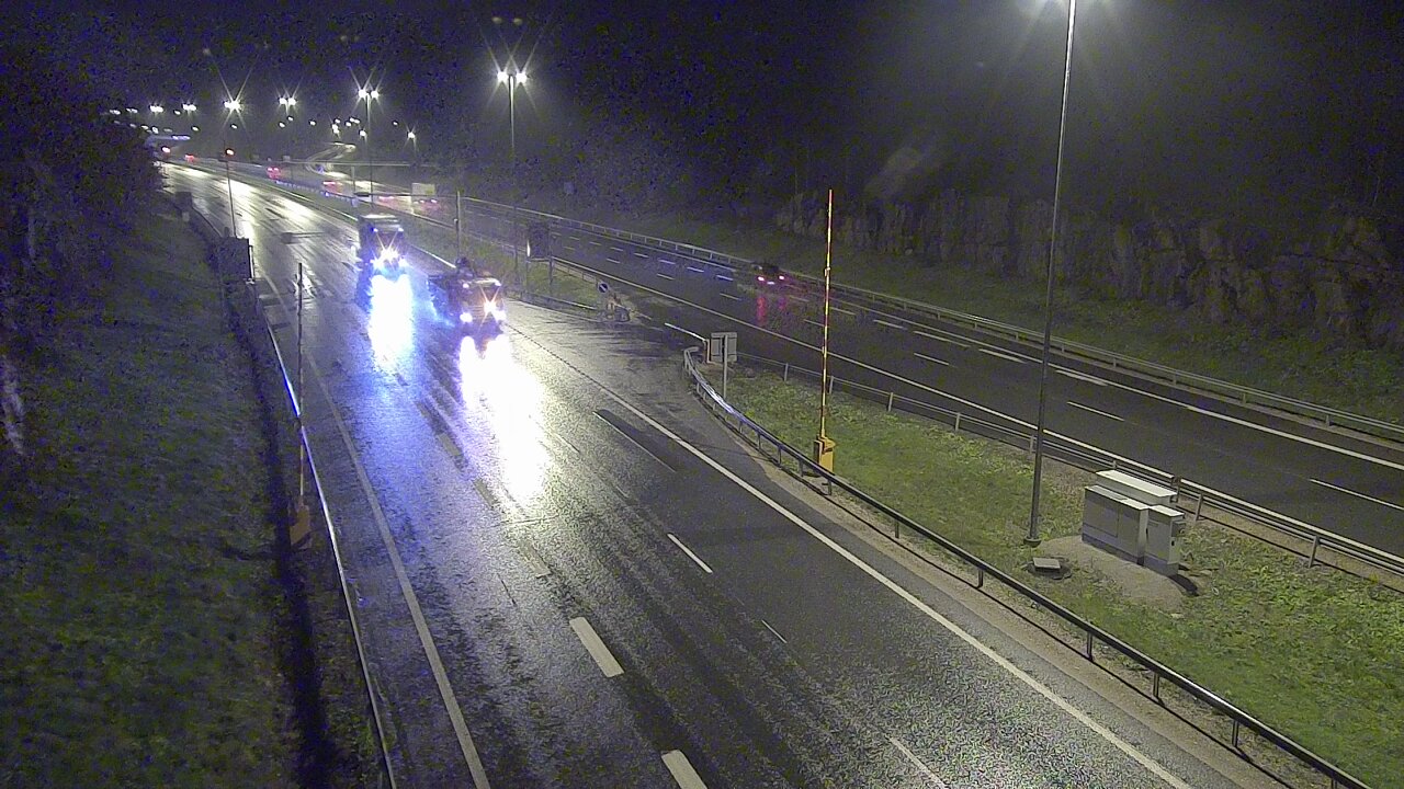 Kelikamerat Kuva Tie 1 Lohja, Tervakorpi, puomi länsi, Lohja, Uusimaa