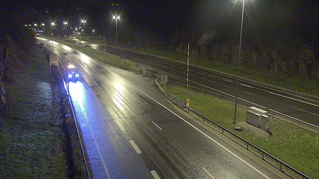 Kelikamerat Kuva Tie 1 Lohja, Tervakorpi, puomi länsi, Lohja, Uusimaa