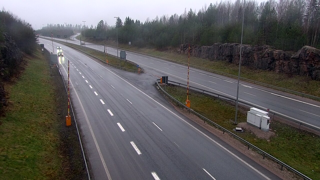 Weather Camera Image Road 1 Lohja, Tervakorpi, puomi länsi, Lohja, Uusimaa