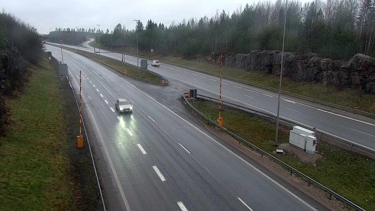 Weather Camera Image Väg 1 Lojo, Tervakorpi, puomi länsi, Lohja, Uusimaa