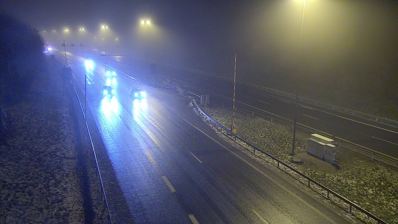 Kelikamerat Kuva Tie 1 Lohja, Tervakorpi, puomi länsi, Lohja, Uusimaa