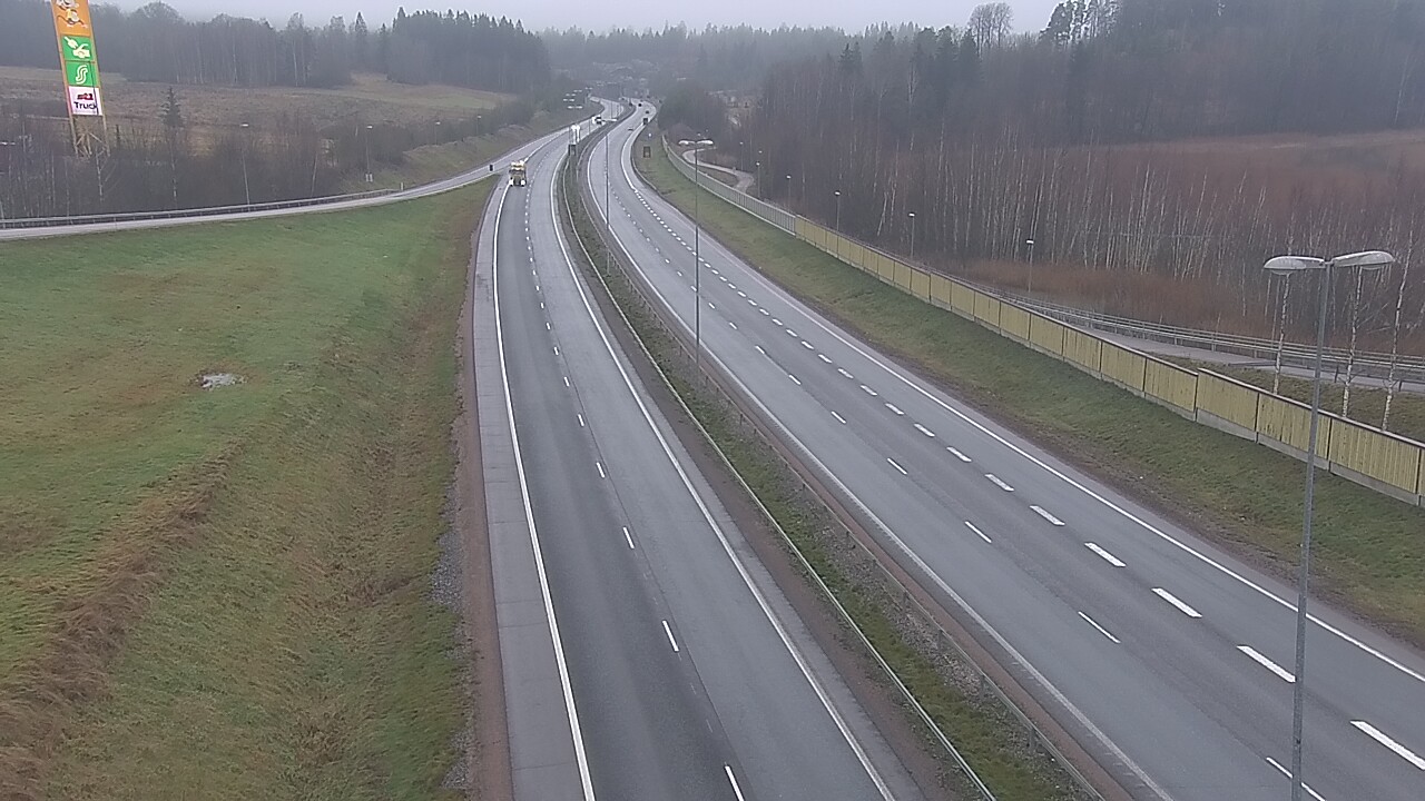 Weather Camera Image Road 1 Lohja, Karnainen, Lohja, Uusimaa