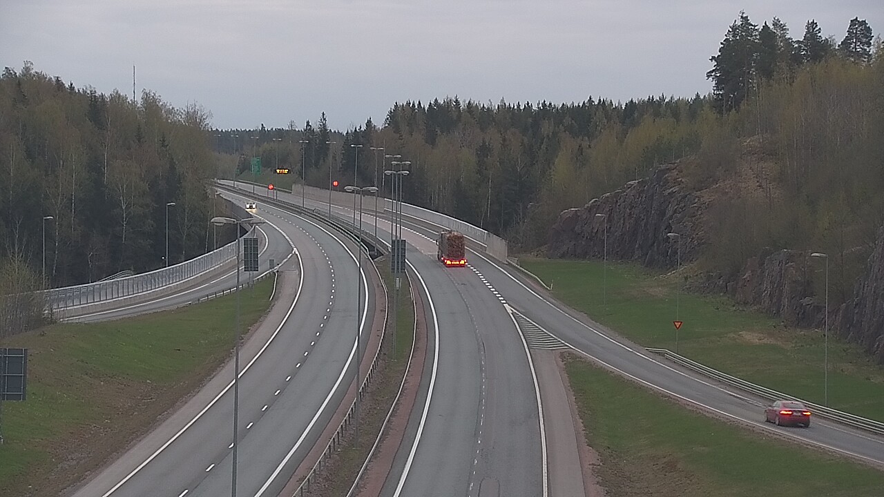 Weather Camera Image Road 1 Lohja, Karnainen, Lohja, Uusimaa