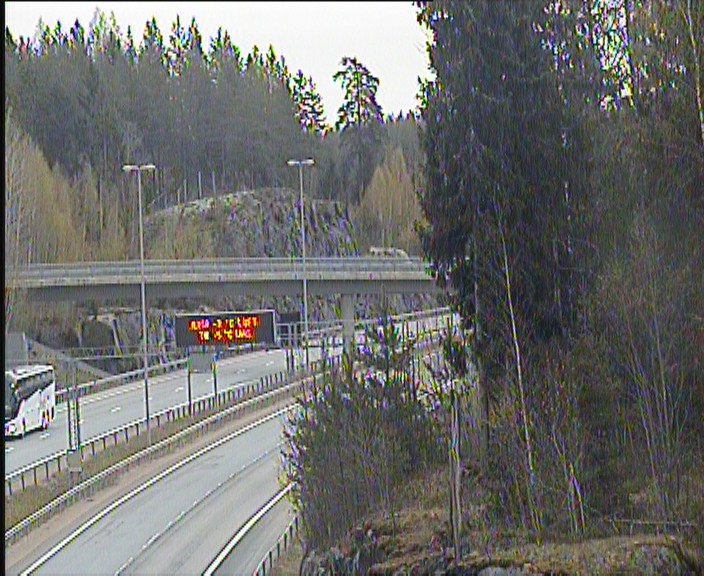 Weather Camera Image Road 1 Lohja, Pitkämäki east, Lohja, Uusimaa