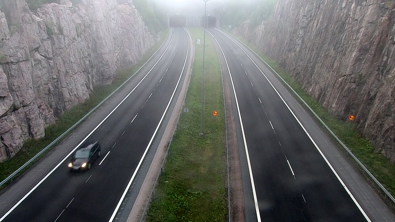 Weather Camera Image Väg 1 Lojo, Pitkämäki väst, Lohja, Uusimaa